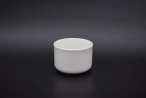 A white sugar bowl available to hire