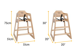 High Chair Hire Yorkshire