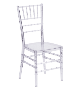 Ice Chiavari Chair Hire Leeds